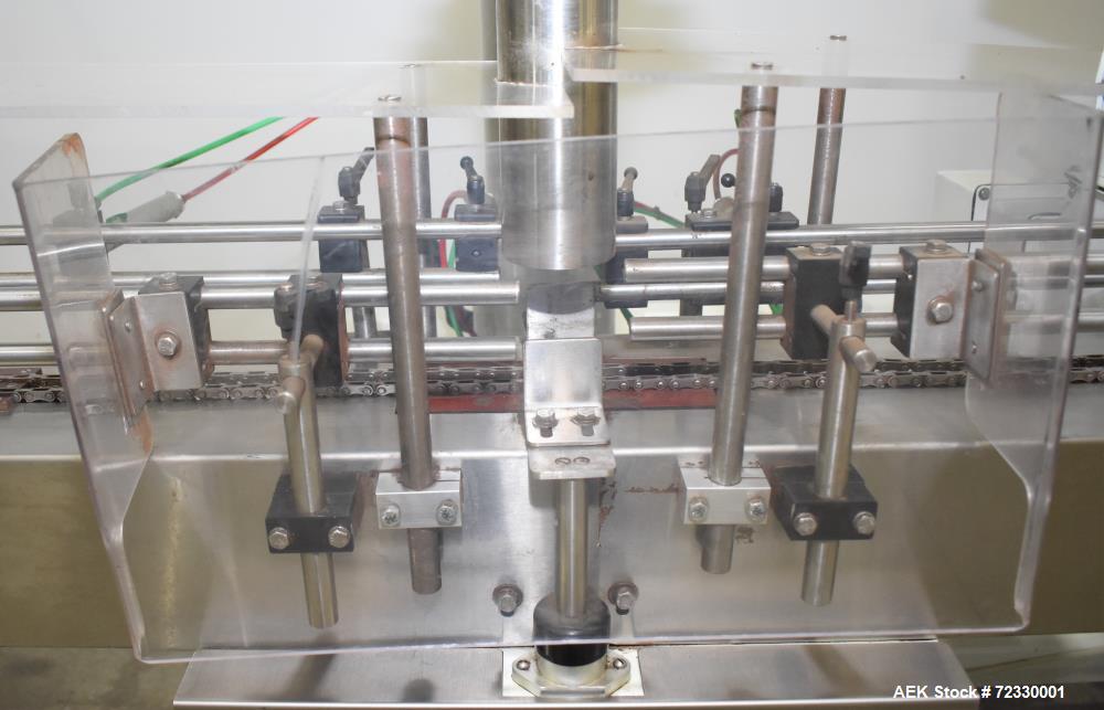 Used All Fill Model DHAA-400 Dual Head Automatic Inline Auger Filler